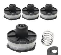 LYPPUL Bobina di Ricambio, 4 Pezzi Bobina a Filo per Tagliabordi per Makita Trimmer, Bobina di Filo di Ricambio in Nylon per Makita Trimmer Akkusence 195858-1/196146-9