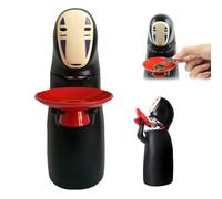 LYPPUL Salvadanaio Maschio Senza Volto Di Cartone Animato con Effetti Sonori, Anime Monete Salvadanaio, Salvadanai per Bambini, Ingoiare Automaticamente le Monete, Movimento Flessibile