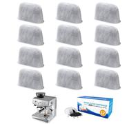 LYPPUL Set di 12 filtri per caffè di ricambio per Ninja Luxe Cafe, cartucce di filtro dell'acqua per NINJA, filtri per acqua a carbone di ricambio compatibili con NINJA ES601 e 701