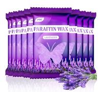 LYQC Ricarica di cera di paraffina, 10 confezioni di cera da bagno di paraffina per mani e piedi per alleviare la rigidità muscolare e il dolore artritico, idrata e protegge profondamente la pelle