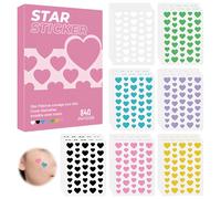 LYQNIHOB 840 Pezzi Cerotti Brufoli Pimple, Patch Brufoli Invisibili 2-In-1, Che Invisibile Patch Brufoli Assorbenti Traspirante, Giorno e Notte Traspiranti, Per Sbarazzarsi dell'acne Velocemente