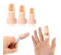 LYQNIHOB Set 3 Stecche Regolabili per Riabilitazione Dita, Riduce Dolore Tendinite e Artrite, Protegge da Slogature e Fratture, Adatto per le Dita di Basket & Sport,