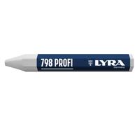 Lyra 4880001-798 pastelli a cera contenuto esagonale di 12 pezzi, bianco,