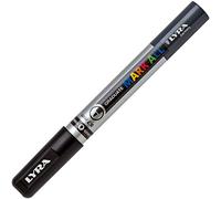 LYRA 6 Marcatori Permanenti Graduate Mark All 0,7mm (Nero)