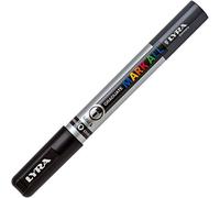 LYRA 6 Marcatori Permanenti Graduate Mark All 1mm (Nero)