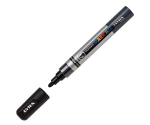 LYRA 6 Marcatori Permanenti Graduate Mark All 2mm (Nero)