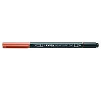 LYRA 6520087 - Pennarello ad acquerello, doppia punta, colore: ocra tostato