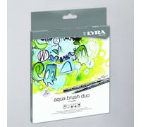 LYRA AQUA BRUSH DUO 24 PEZZI PENNARELLO BI-PUNTA COD.6521240