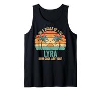 Lyra Cute Retro Girls Groovy Lyra Personalized Name Canotta