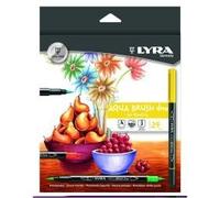 Lyra DIDATTICA E SCUOLA Pennarelli L6521240 CF24 AQUA BRUSH DUO