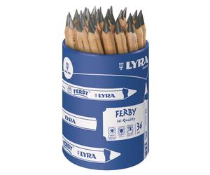 Lyra Ferby Chunky Portapenne In Legno Per Scuola Da 36 Matite Grey 2B MPN 97100