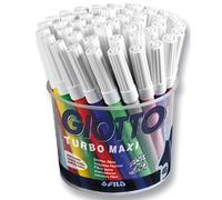 LYRA Giotto 521400 - Pennarelli Turbo Maxi, tratto 5 mm, 48 pezzi