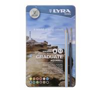 LYRA Graduate Matite Acquerellabili 12 pz col. assortiti