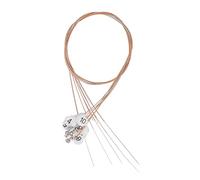 Lyra Harp Set di Corde in Acciaio Teste a Sfera per Tono Regolabile Corde di Ricambio da 10 Pezzi,Strumenti e accessori per il trucco