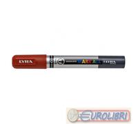 LYRA MARK ALL 2MM 6PZ MARRONE PENNARELLO