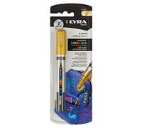 LYRA Mark All, Marcatore permanente multisuperficie, Punta tonda, 2mm, Oro, 1pz
