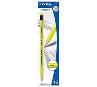 Lyra - Matita Neon HB con gomma 12 pezzi - FIL-L1290100