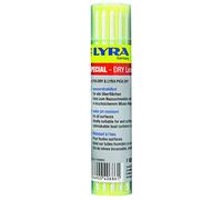 Lyra Mine per matite, 10 pezzi, colore bianco, adatte a tutte le superfici, colore cancellabile - 4490001