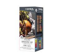 Matite colorate in astuccio arrotolabile Lyra Polycolor conf. da 24 colori assor