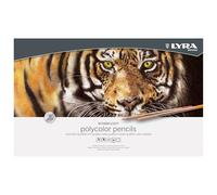 SCATOLA METALLICA 36 MATITE LYRA POLYCOLOR