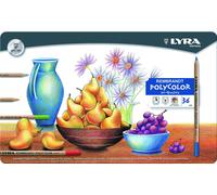 Lyra Rembrandt Polycolor Matite Colorate IN Regalo Latta - Ideale per Art
