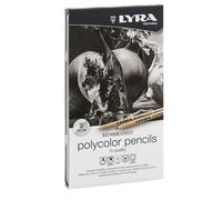 ASTUCCIO METALLO ASSORTIMENTO L2001122 12 MATITE GRIGIE REMB