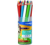 LYRA Super Ferby 3723182 - Barattolo rotondo con 18 matite colorate, assortiti