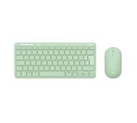 Lyra wl keyboard mouse green it 24943