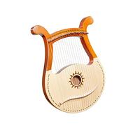 Lyre 19-String Principiante Portatile Piccola Arpa Lira Strumento Musicale (Colore: 1)