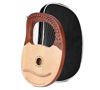 Lyre Harp, 19 Stringhe In Metallo Rame Sella Mogano Lira Arpa, Con Chiave Di Tunning, Stringhe Extra, Manuale Musicale, Migliori Regali Per Adulti, Bambini, Principianti