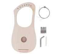 Lyre Harp 7 Strings Strumento Basswood Kit fai te con pins di sella con chiavi