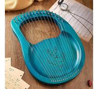 Lyre Harp - Strumento musicale portatile con custodia, chiave per accordatura, plettri e manuale, perfetto per principianti, 15-24 corde