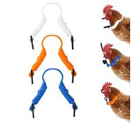 Lyreh 3pz Braccio per Gallina Stampato 3D da Indossare, Accessori Divertenti Pollame Decorazioni Buffe Stalla Scherzi Fattoria Oggetti Foto per Galline Galli