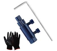 Lyreh 3pz Kit Estrattore Viti Danneggiate, Include 1pz Estrattore Viti Spezzate 1pz Chiave Inglese 1 Paio di Guanti per Riparazione Dell'Impianto Idraulico del Bagno Miglioramento Casa Fai-Da-Te