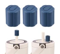 Lyreh 3pz Tappi Magnetici Cannucce per BrüMate, Pratici Copri Tazza in Silicone Magnetico Accessori Compatibili con Tutti Tumbler Era e Resa Perfetti per Arrampicata Picnic (Blu Scuro)