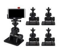 Lyreh 4pz Supporto Montaggio Parete per HTC Vive/Valve Index/Vive Pro Stazione Base, Vite Filettata 1/4" Autoadesivo Universale Mini Supporto a Parete Accessori per Oculus Rift Sensori