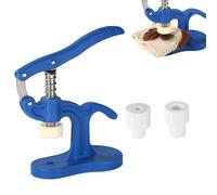 Lyreh Grande Strumento Occhi Sicurezza per Amigurumi Uncinetto & Animali Stoffa, Strumento Ausiliario Occhio 5-45mm con Adattatori per Grandi Occhi Sicurezza Speciali Accessori Realizzazione (Blu)