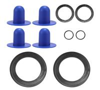 Lyreh Kit di 6 Rondelle e Anelli 25076RP, Inclusi Rondelle in Gomma 10745, 10262 e 10255 con 4 Tasselli per Piscina la Sostituzione degli Accessori per Piscine Intex