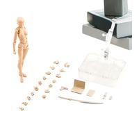 Lyricalist Action Figure Model Set - Drawing Mannequin Figure Models, Sketching Decoration Collection for Painting, Photography Props, Desktop Decoration