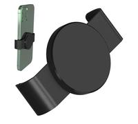 Lyricalist Cell Phone Magnetic Clamp, Strong Phone Mount Magnetic Phone Holder, Collapsible Mobile Phone Magnetic Lifting Clip, Metal Phone Clip, Easy-to-Install Phone Clamp for Various Phone Models
