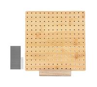 Lyricalist Crochet Blocking Board - Blocking Boards for Crochet, Blocking Board | Squares Blocking Board for Knitting And Crochet Projects Handcrafted Knitting With Wooden Knitting Base