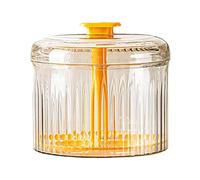 Lyricalist Meatball Press - Pressing Making Tool for 5 Meat Balls, Meatball Press Mold, Translucent Cooking Gadgets, Kitchen Tool for Gathering Meal Prep, Meat Freezer Storage Container