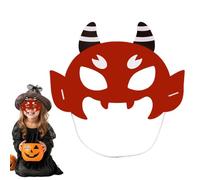 Lyricalist Pumpkin Face Shield - Cartoon Pumpkin Face Shield, Halloween Face Cover, Creative Party Favors, Portable Face Shield for Cosplay, Party, Dance