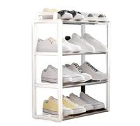 Lyricalist Shoe Rack for Dorm - Four Layers Shoe Rack Closet Standing Shoe Rack, Shoe Organizer for Entryway, Stable Shoe Rack Shelf Shoe Shelf Organizer for Sneakers High Heels Boots