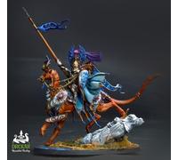 Lyrior Uthralle Lumineth Realm-lords Age of Sigmar COMMISSIONE dipinto