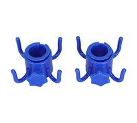 lyrlody 2 Pezzi Plastic Beach Ombrello Hook Hanging Porta con 4 Artigli per Occhiali da Sole da Sole da Attrezzatura Universale da 25-32 Mm (Blue)