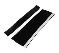 lyrlody 2 Vendi Coperchio per Porta Scorrevole Antiscivolo Resistente All'olio Comoda Maniglia per Porta Utensili da Cucina Adatti per Forno, Microonde, Lavastoviglie(Nero)