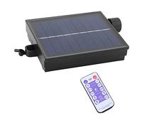 lyrlody Automatico Impermeabile, 4,5 V 1,2 W, Accessorio per Catena di luci Esterne in polisilicio, Scatola di Controllo per lampade solari per Feste in Giardino, Balcone, Decorazione Natalizia