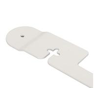 lyrlody Bar Speaker Staffa da Parete, Metallo Ispessito per Sonos Ray | Staffa in acciaio da 15,4x2 pollici, installazione orizzontale o verticale, nascosta dietro la soundbar, supporto a parete