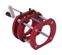 lyrlody Base di Sollevamento per Router, Lega di Alluminio, Morsetto a 4 Ganasce, Asta in Acciaio Inox, Altezza Massima 51 mm